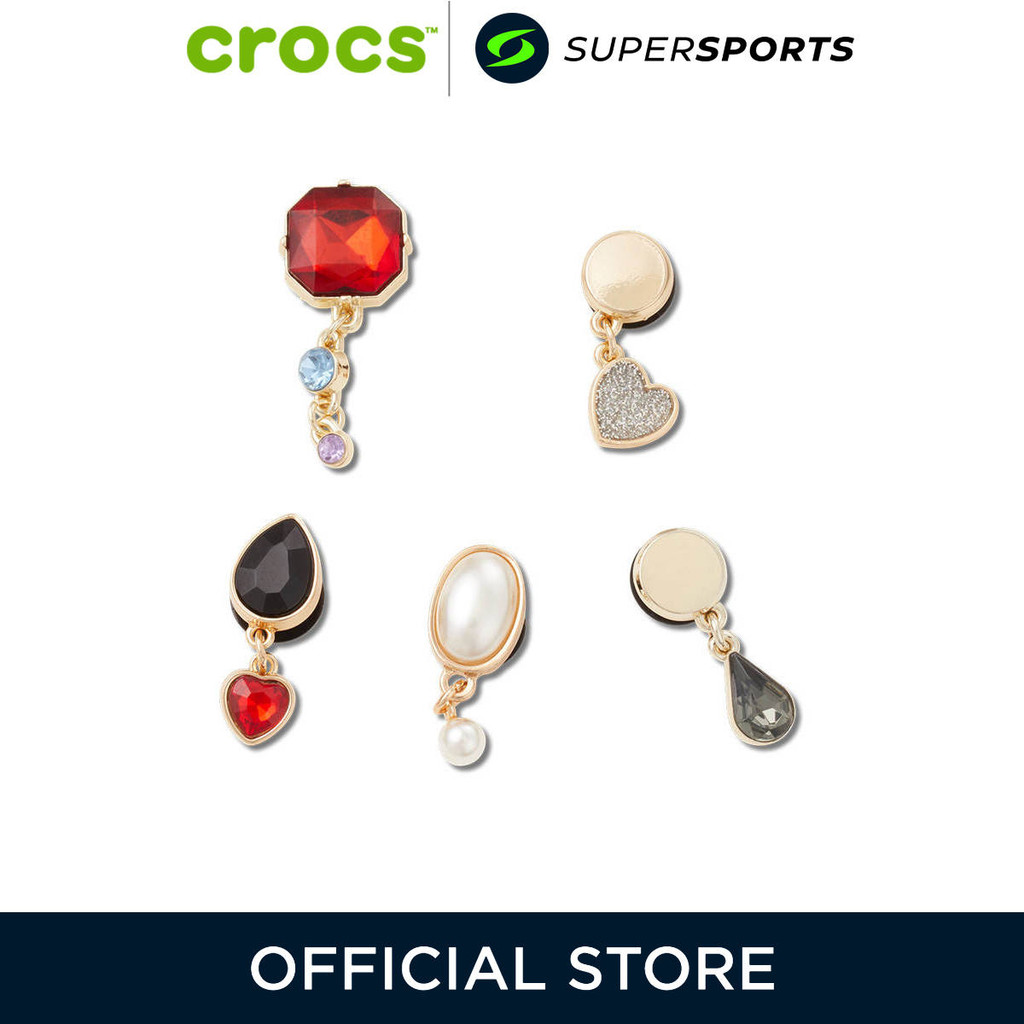 CROCS Jibbitz Dropped Gem 5-Pack ตัวติดรองเท้า