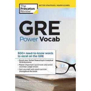 GRE Power Vocab (Graduate School Test Preparation) [Paperback]