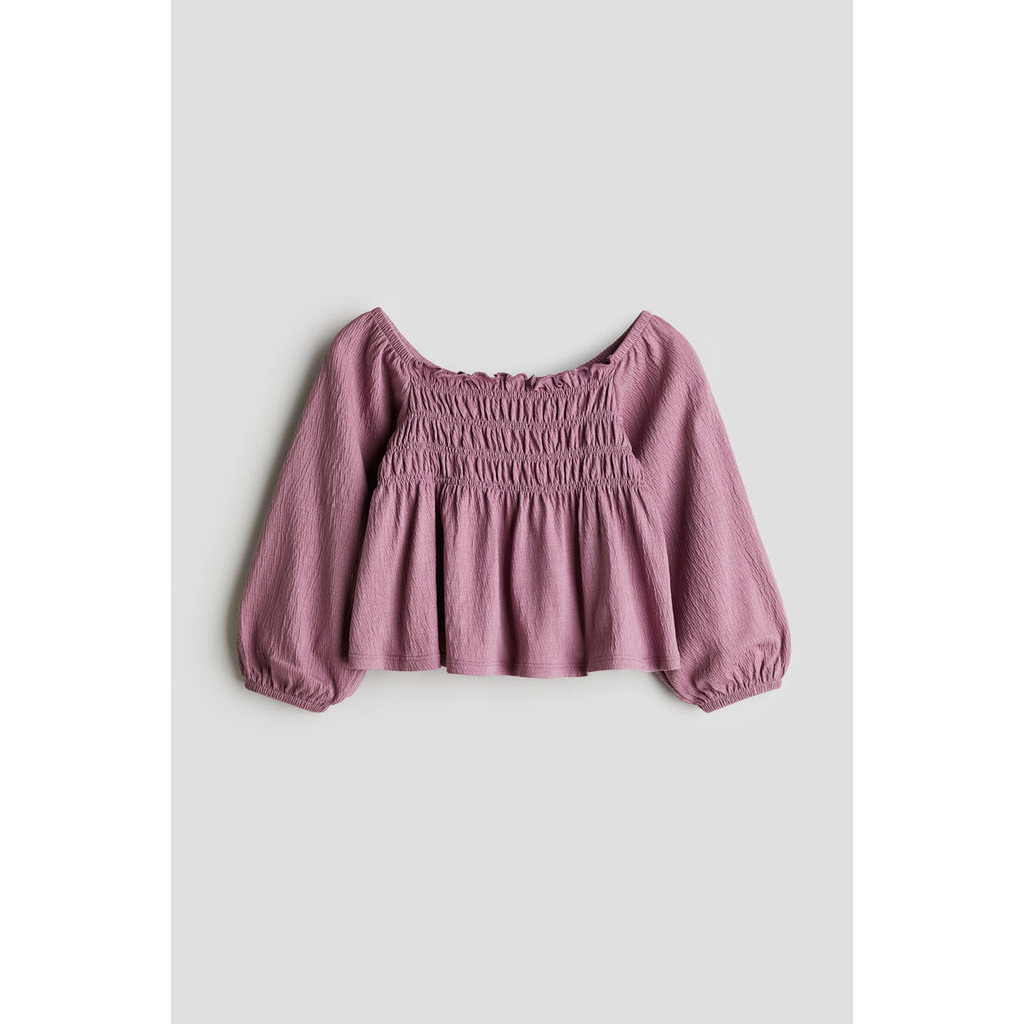 H&M Girl Smocked blouse 1237466_1