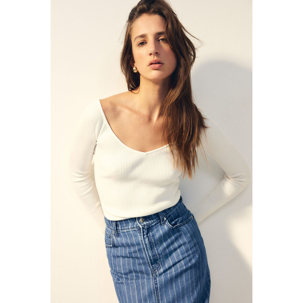 H&M Woman Off-the-shoulder top 1239454_2