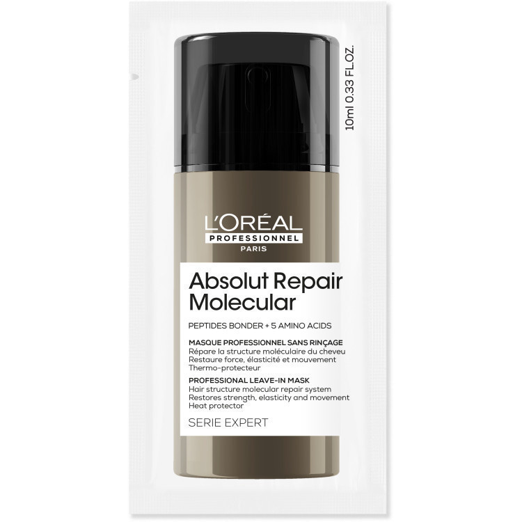 [สินค้าสมนาคุณงดจำหน่าย] ABSOLUT REPAIR MOLECULAR LEAVE-IN MASK 10ML ลีฟ-อิน ทรีตเมนต์
