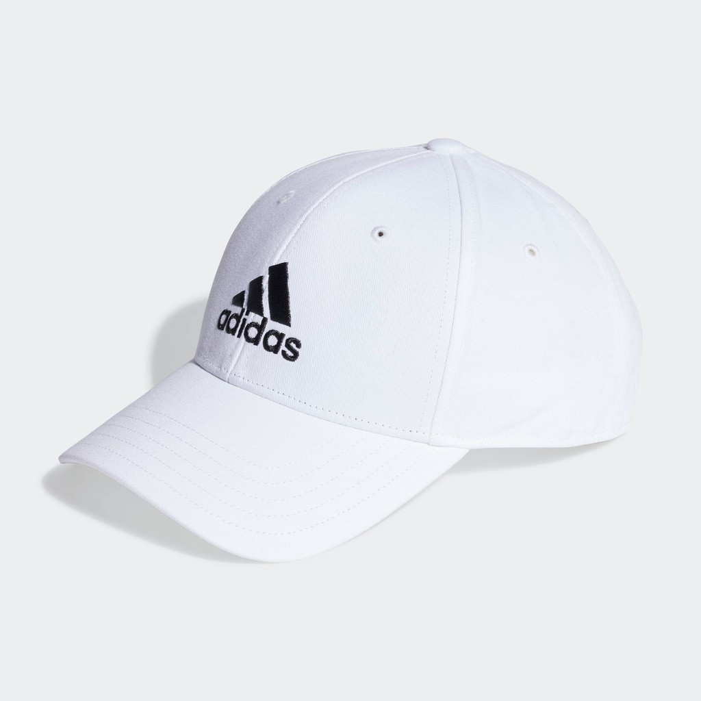 adidas ไลฟ์สไตล์ หมวกเบสบอลผ้าฝ้ายทวิล Unisex สีขาว IB3243