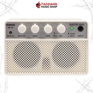 Kokko KB 10 Mini สี White แอมป์เบสไฟฟ้า Kokko KB-10 Mini Bass Amplifier - เต่าแดง
