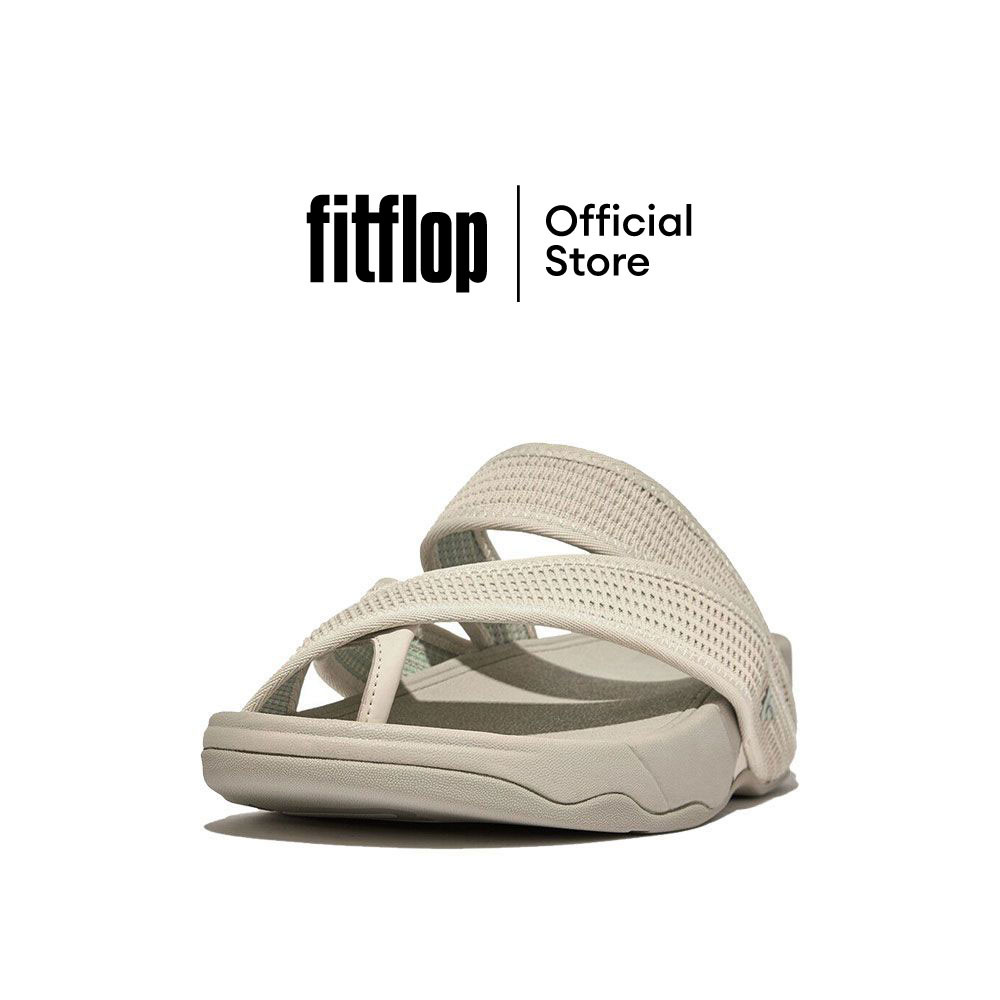 FITFLOP SLING KNIT-WEAVE รองเท้าแตะแบบหูหนีบผู้ชาย รุ่น HA4-A99 สี PARIS BEIGE