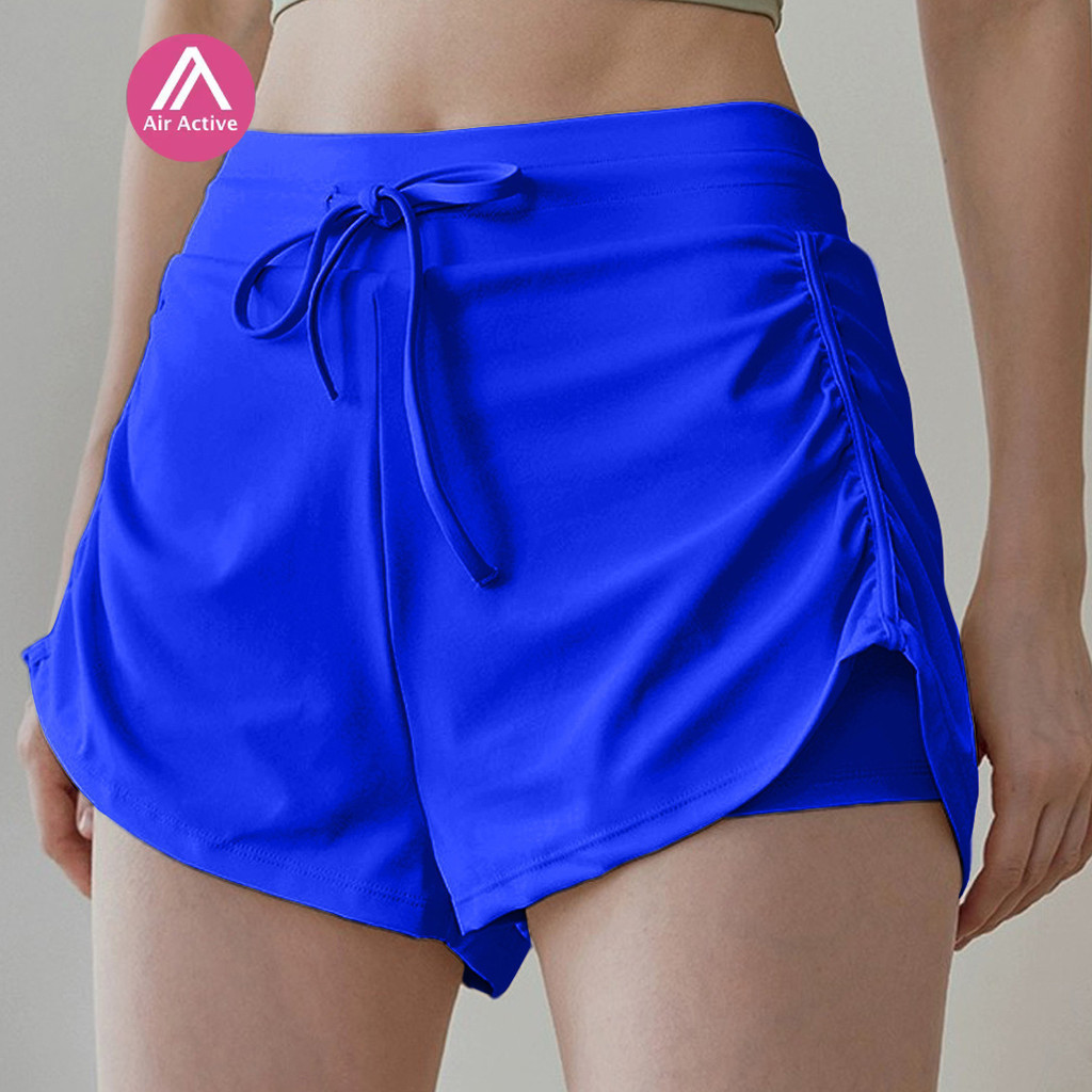 Casual Sports Shorts Lining High Waist