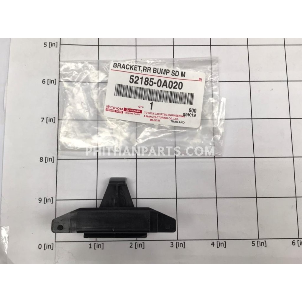 ขายึดกันชนหลัง โตโยต้า BRACKETRR BUMP SD TOYOTA 52185-0A020 52-02 Soluna
