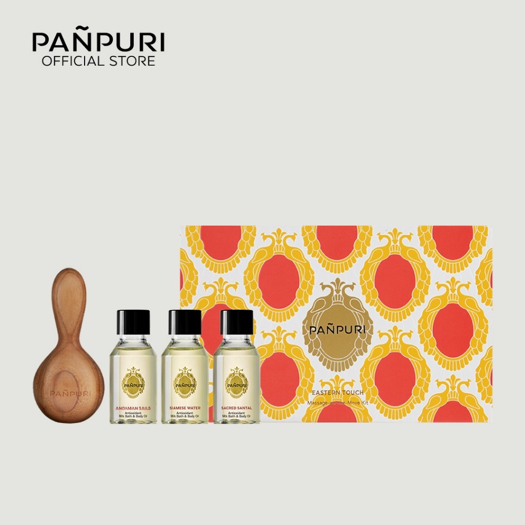 PAÑPURI EASTERN TOUCH Massage-on-the-Move Kit ปัญญ์ปุริ อีสเทิร์น ทัช มาสสาจ ออน เดอะ มูฟ คิท