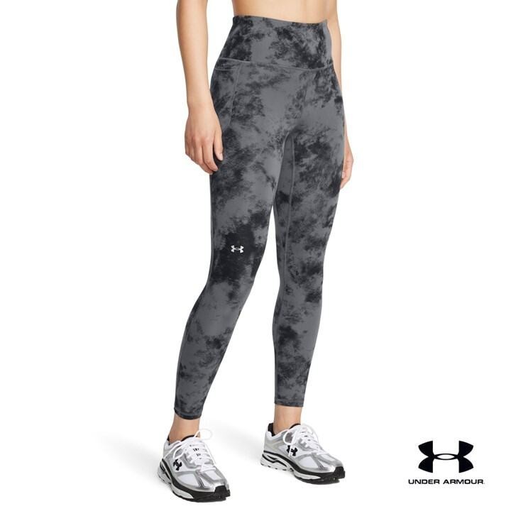Under Armour เลกกิ้งเหนือข้อเท้าพิมพ์ลาย UA Movement สำหรับผู้หญิง