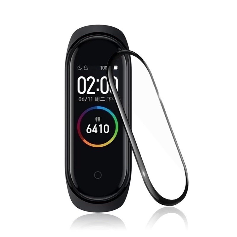 ส่งเร็ว🔥🔥ฟิล์มกันรอย3D พลาสติก Miband 6- Mi band5 / Mi band 5 / Mi band 6🔥 พลาสติก