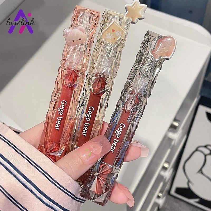 luxelinkMirror Face Lip Glaze Lasting Non-fading Water Gloss Lip Glaze French-style Tone Lip Glaze