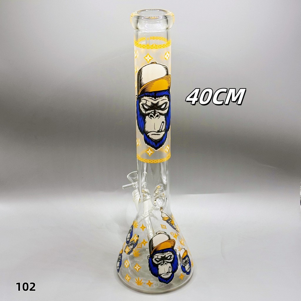 บ้องแก้ว 40CM50CM บ้องแก้วใหญ่ หลอดแก้ว หนา5-7มิล บ้อง ขนาดใหญ่ หลอดวิทยาศาสตร์ Glass Bong อุปกรณ์คร