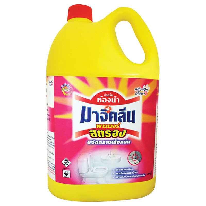 มาจิคลีน น้ำยาล้างห้องน้ำ พาวเวอร์สตรอง 3.5 ล. MAGICLEAN Toilet Strain Remover 3.5 l