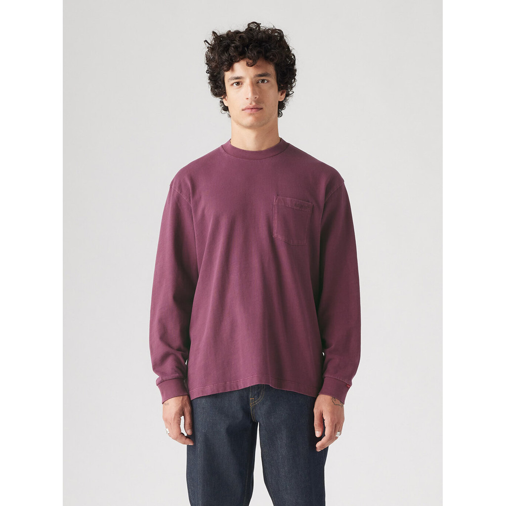 เสื้อยืด Levi's® Men's Long-Sleeve Authentic Pocket T-Shirt