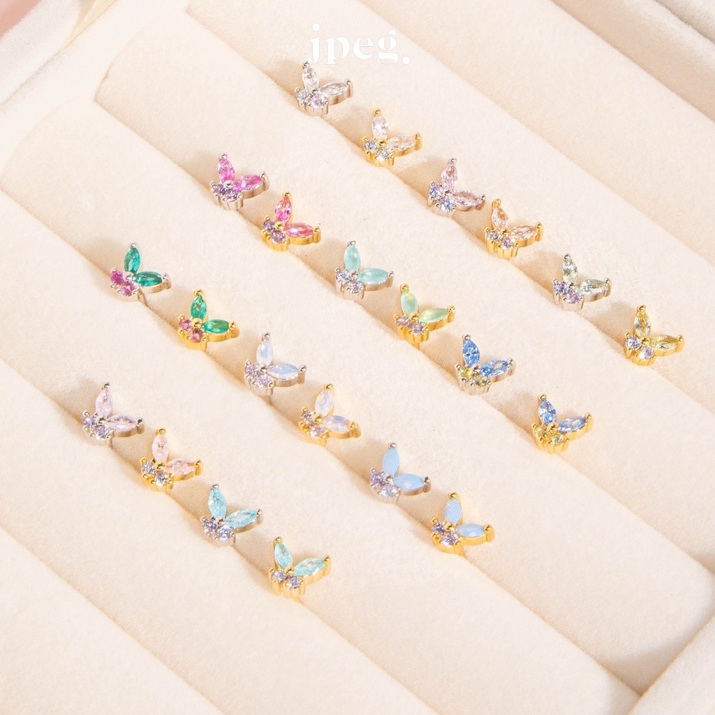 JPEG - Butterfly Earring ต่างหูผีเสื้อ