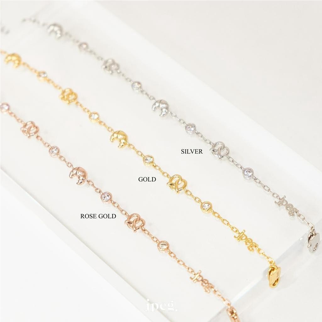 JPEG - Pretzel Croissant Bracelet