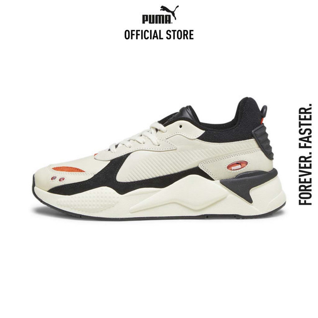 PUMA EVOLUTION - รองเท้าผ้าใบ RS-X Forward History สีขาว - 39381901