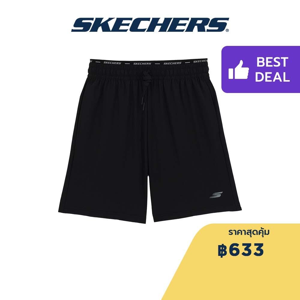 Skechers สเก็ตเชอร์ส กางเกงขาสั้นผู้ชาย Men Performance Shorts - SP224M361-002K