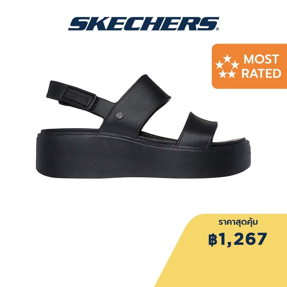 Skechers สเก็ตเชอร์ส รองเท้าแตะผู้หญิง Women Arch Fit Upbeat Foamies Shoes - 111257-BBK