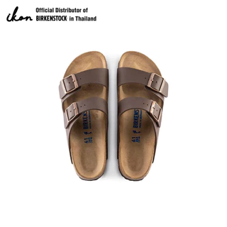 BIRKENSTOCK Arizona SFB BF Dark Brown รองเท้าแตะ Unisex สีน้ำตาลเข้ม รุ่น 451161 (regular)