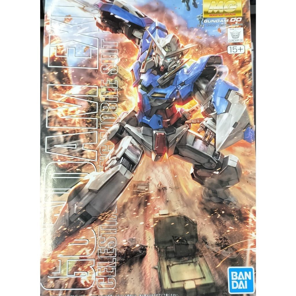 [ส่งตรงจากญี่ปุ่น] Bandai MG GN-001 GUNDAM EXIA DOUBLE OO GUNPLA TOY ANIME GIFT
