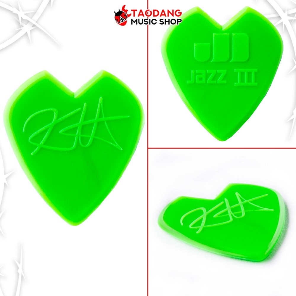 Dunlop Jazz III Signature Kirk Hammett สี Green ปิ๊ก Dunlop Pick – เต่าแดง ราคา ถูกที่สุด ดีลบีเคเค แกลเลอรีภาพที่ 4