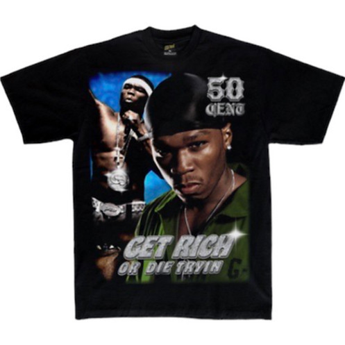 COSMIC 50 CENT TEE [BLACK] TEE