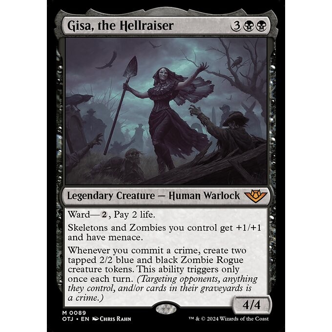 [Outlaws Of Thunder Junction] - [OTJ] - (M) -[Gisa, the Hellraiser] - [2024]