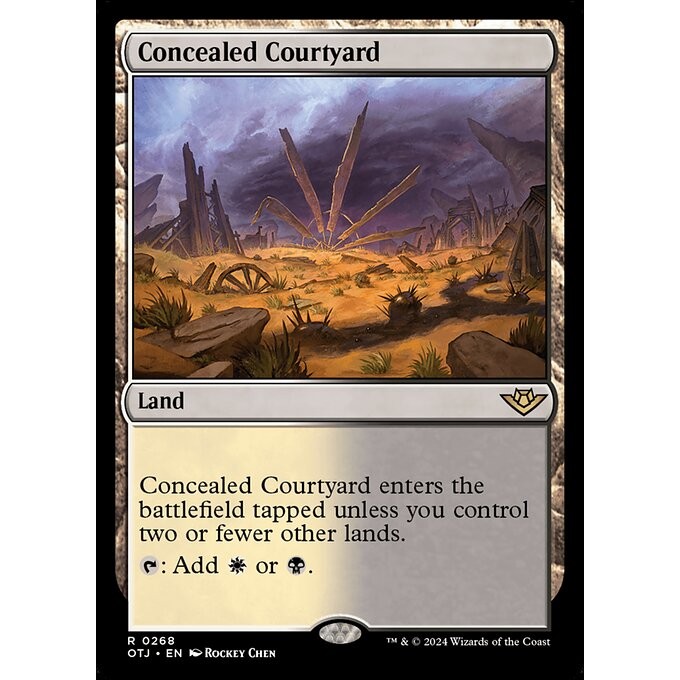[Outlaws Of Thunder Junction] - [OTJ] - (R) -[Concealed Courtyard] - [2024]