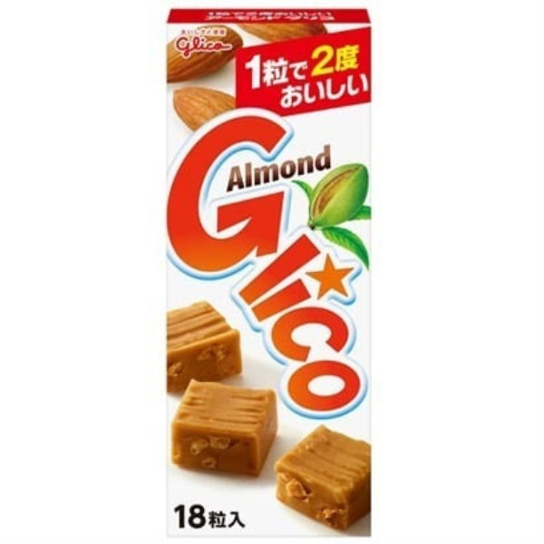 Glico Almond 18 grains [confectionery 1 box].Glico's Almond Glico is well-known for its twice as de 
