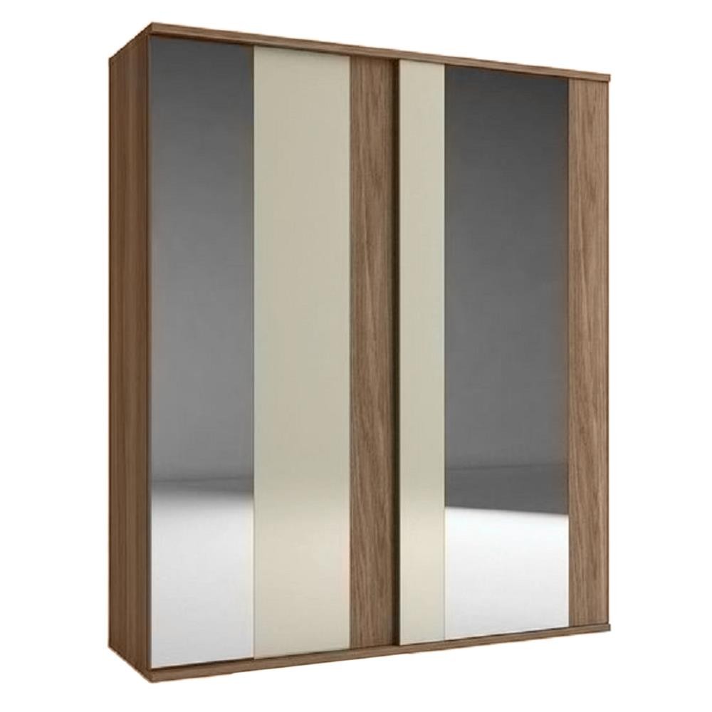 ตู้เสื้อผ้า SB FURNITURE TAZZINA 200 ซม. สี I-WALNUT TORTORA เฟอร์นิเจอร์ห้องนอน ตู้เสื้อผ้า WARDROB