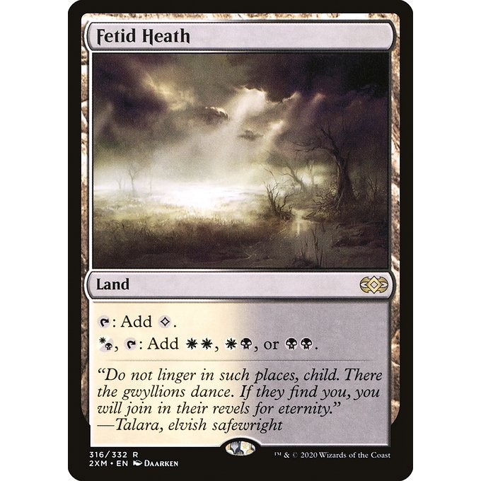 [Double Masters] - [2XM] - (R) -[Fetid Heath] - [2020]
