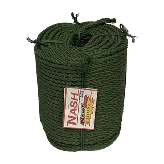 NASH เชือกไนล่อน 6 มม. ยาว 100 ม. สีเขียวขี้ม้า |ROL|