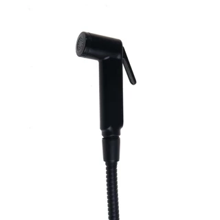 MARINE ชุดฉีดชำระ ABS สายสแตนเลส 201 รุ่น EBONY MR R-51BK สีดำ |EA|