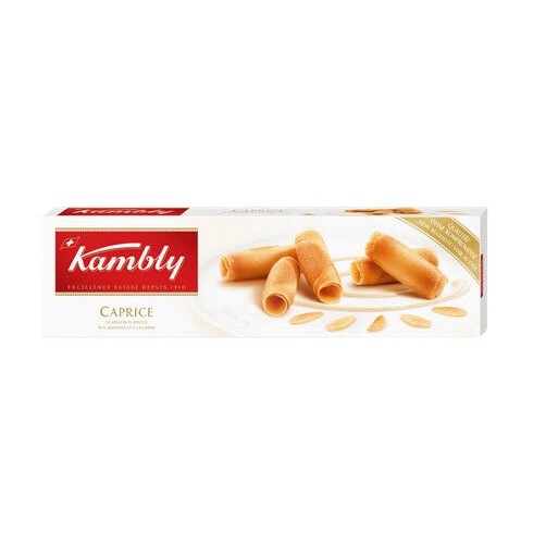 Kambly Coprice 100G นำเข้าจากสวิตเซอร์แลนด์ บิสกิตแผ่นบาง ไม่มีสารกันบูด
