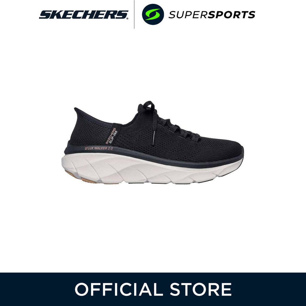 SKECHERS Slip-ins® Relaxed Fit®: D'Lux Walker® 2.0 - Thrill Movement รองเท้าลำลองผู้หญิง