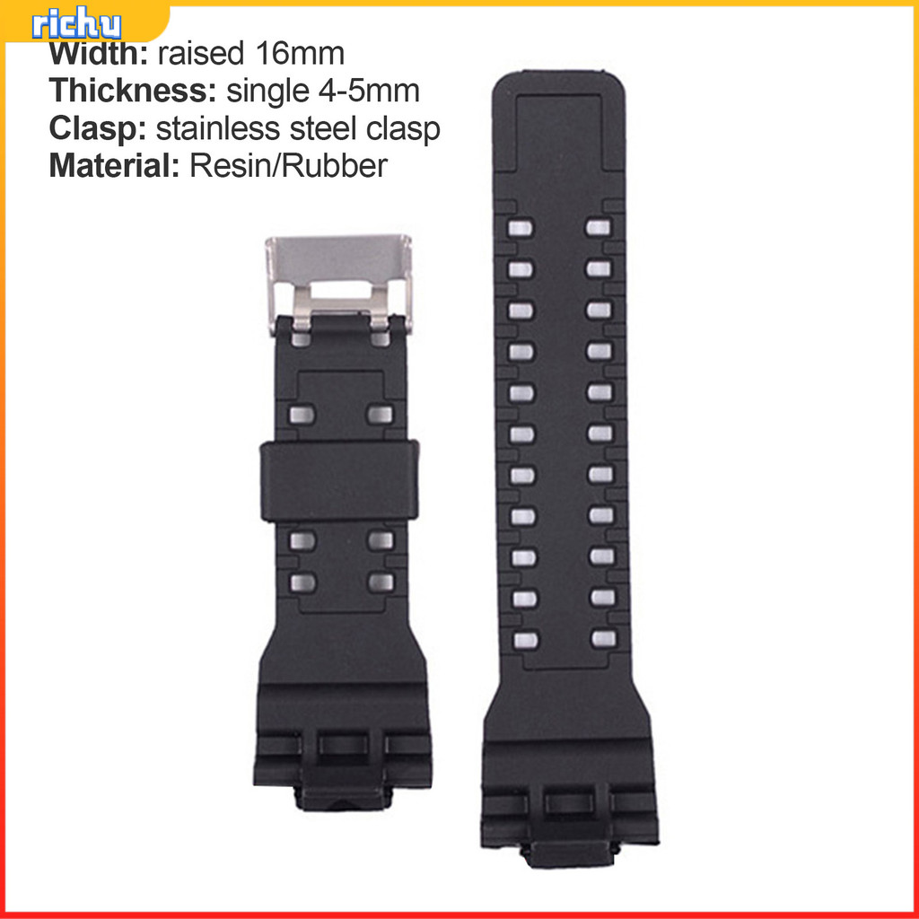 Omg สายนาฬิกาข้อมือ แบบนิ่ม สวมใส่สบาย สําหรับ Casio GA-110GD120GA-100GA-100C
