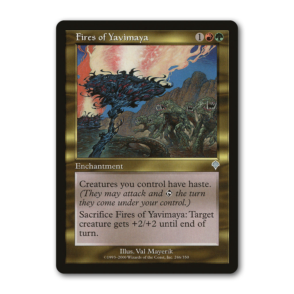 [MTG] Fires of Yavimaya [INV] [Multi] [Uncom] [Normal] [ENG] [2000] (Magic: The Gathering)