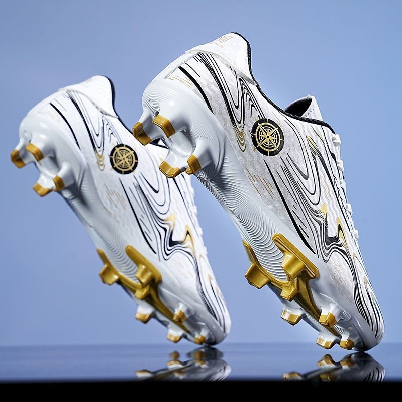 【IN STOCK】FG รองเท้าสตั๊ด รองเท้าฟุตบอลคุณภาพสูงสำหรับผู้ชาย/ผู้หญิง รองเท้าฟุตซอล - รูปที่ 4