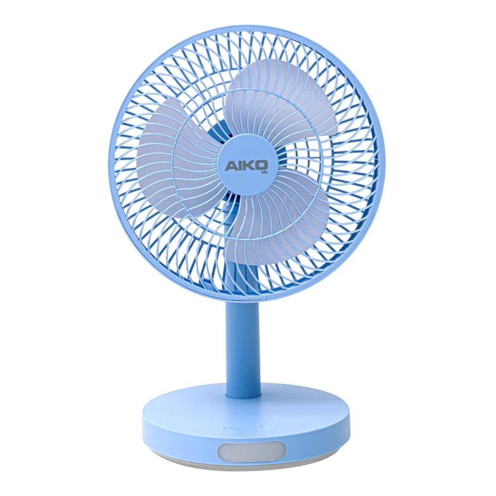 AIKO พัดลมพกพา AIKO KN-2827 สีฟ้า พัดลม พัดลมพกพา PORTABLE FAN AIKO KN-2827 LIGHT BLUE 
พัดลมอเนกประ