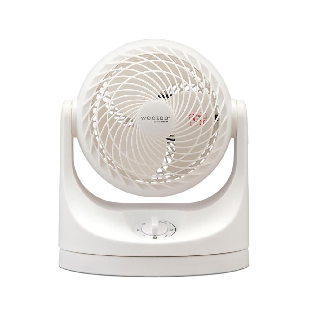 IRIS OHYAMA พัดลมหมุนเวียนอากาศ 6 นิ้ว IRIS OHYAMA PCF-MKM15 สีขาว พัดลม พัดลมพกพา DESK FAN 6IN IRIS
