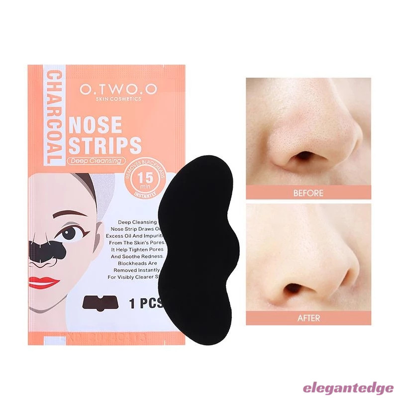 elegantedge Blackhead Removal สติกเกอร์จมูกหน้ากาก Peel-off สิวจมูกสติกเกอร์ทําความสะอาด T-zone รูขุมขน