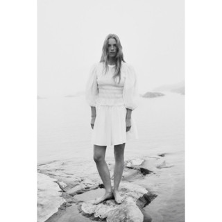 H&M(เอชแอนด์เอ็ม) เสื้อเบลาส์สม็อค ผู้หญิง 1241187_1