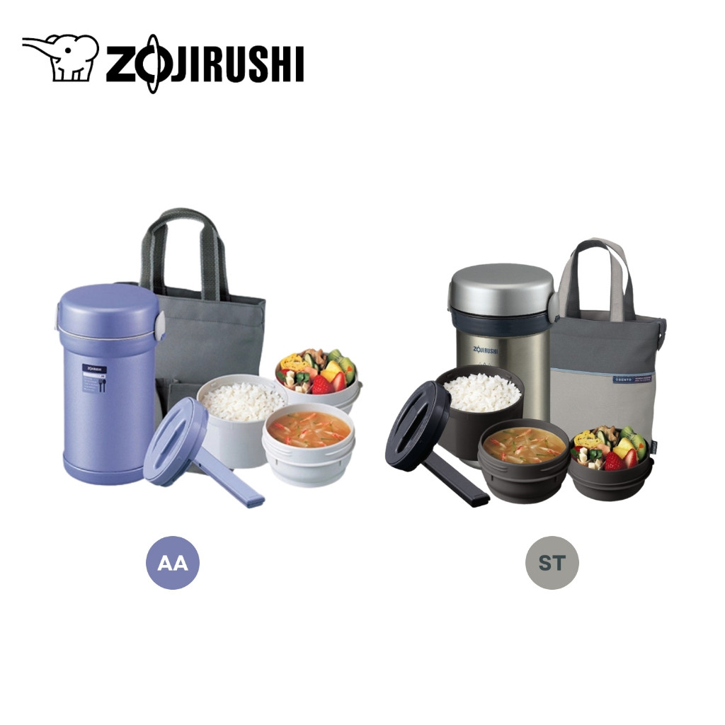 Zojirushi Lunch Jars ปิ่นโตอาหารสุญญากาศ เก็บความร้อน รุ่น SL-NC09