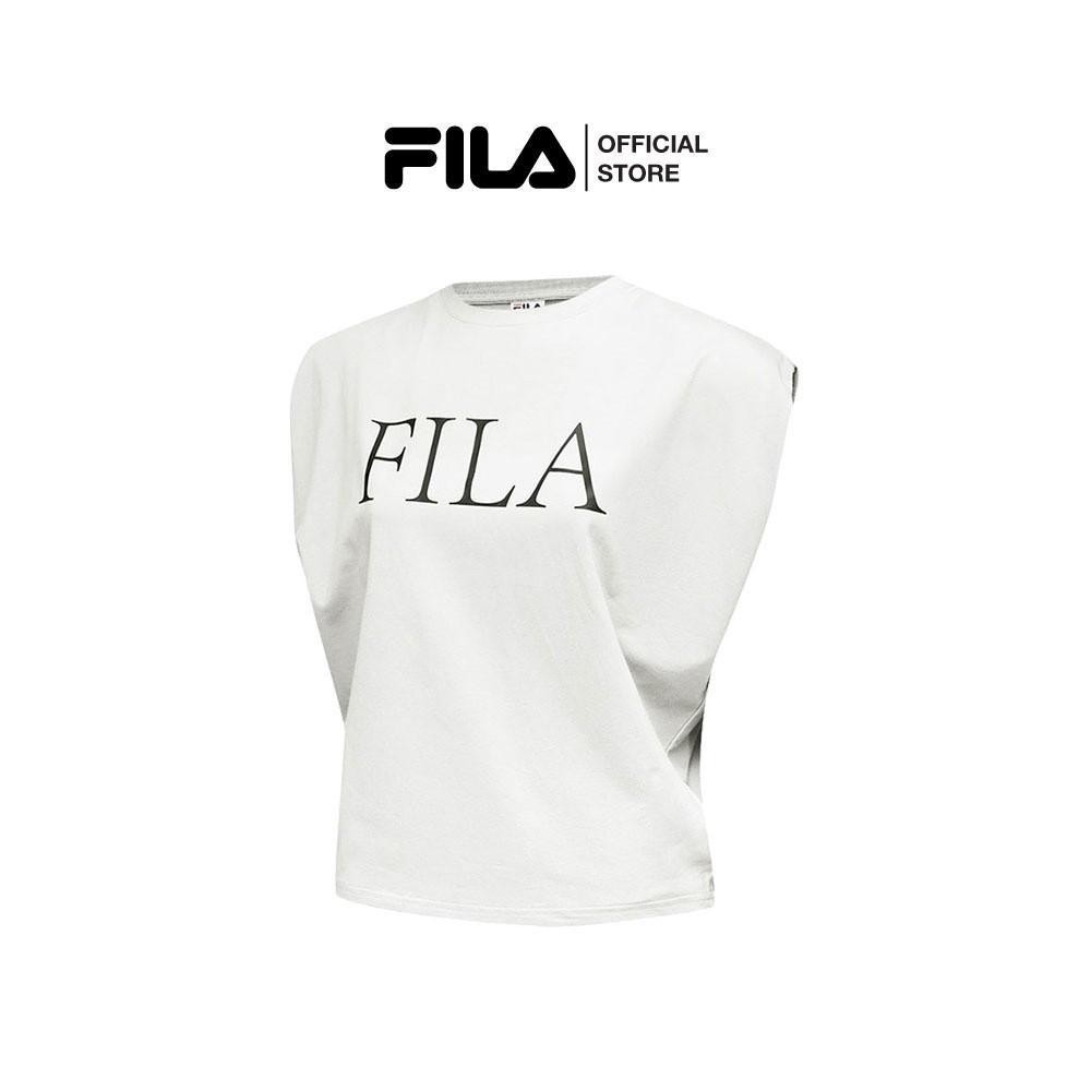 FILA เสื้อยืดผู้หญิง Iconic รุ่น TSB230705W - WHITE