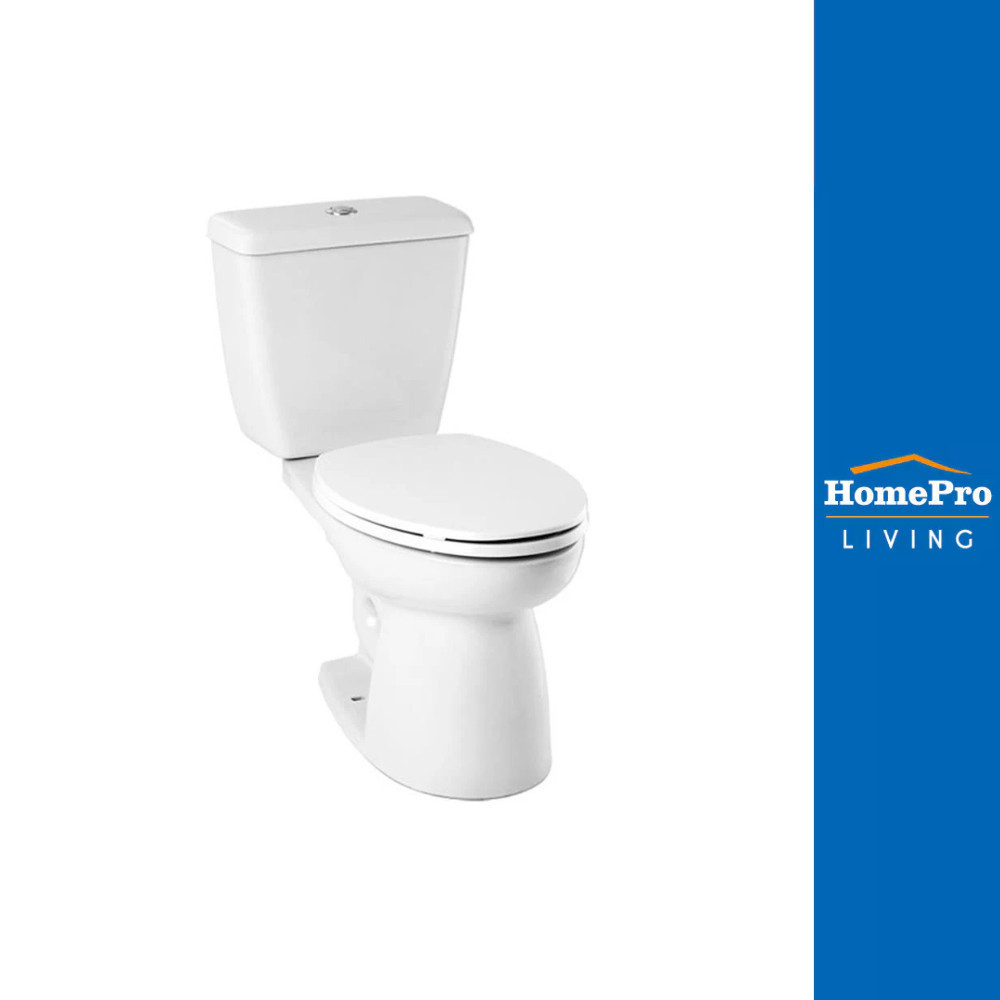HomePro สุขภัณฑ์ 2 ชิ้น K-45535X 3.75 ลิตร สีขาว แบรนด์ KARAT โถ ส้วม