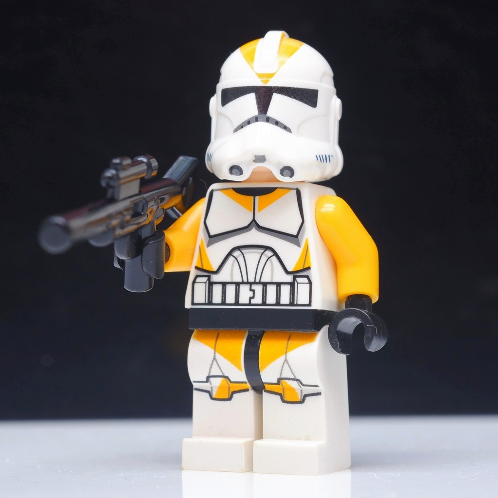 ( Ploybrick Minifigure ของแท้ ) Star Wars Clone Trooper 212th Battalion (75013) *Used