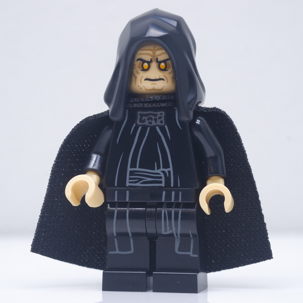 ( Ploybrick Minifigure ของแท้ ) Star Wars Emperor Palpatine 75352 Diorama