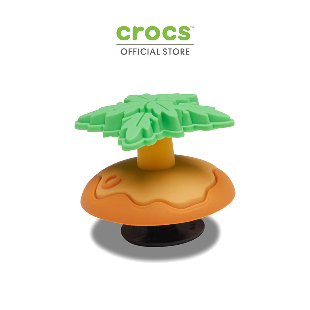 CROCS ตัวติดรองเท้า JIBBITZ™ 3D PALM TREE รุ่น 10014666