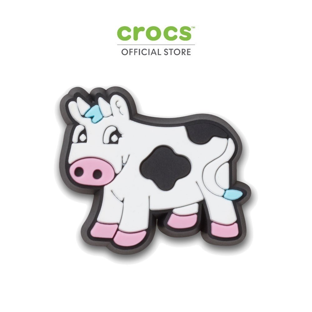 CROCS ตัวติดรองเท้า JIBBITZ KAWAII COW รุ่น 10013037