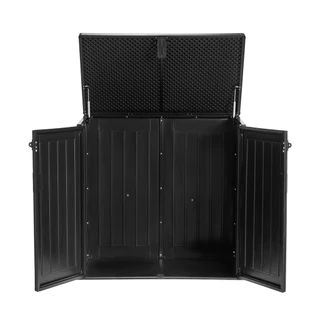 ตู้เก็บของกลางแจ้ง 755 ลิตร FONTE รุ่น NT5339 ขนาด 115.8 x 71 x 112.5 ซม. สีดำ